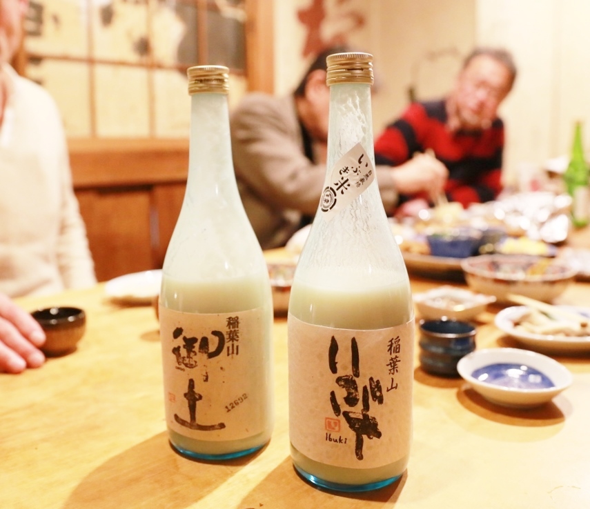 にごり酒『御土』『いぶき』